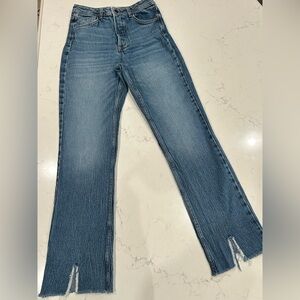 Zara Straight Leg Blue Jeans